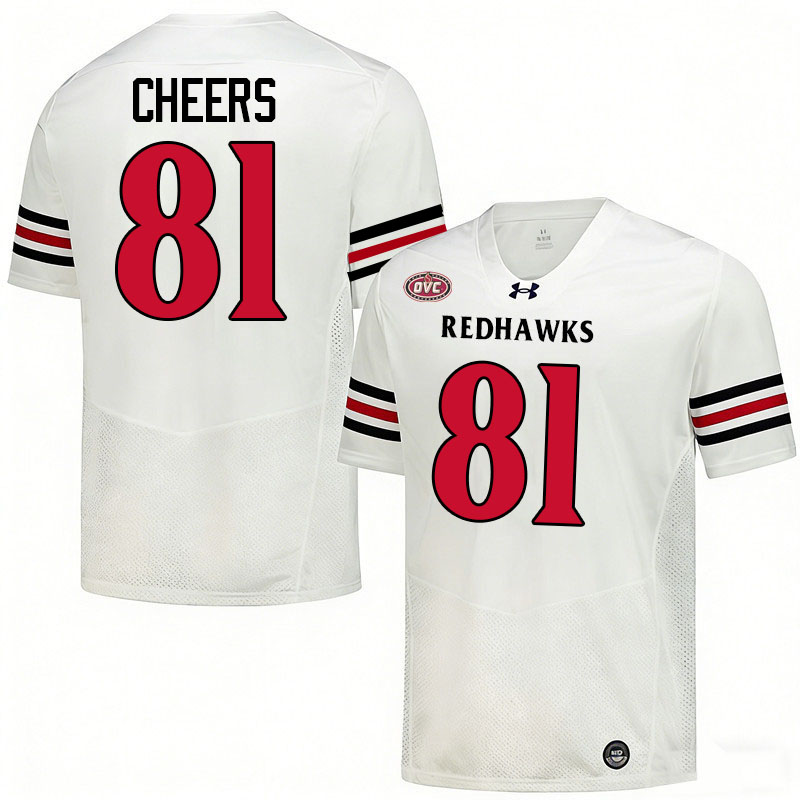 Southeast Missouri State Redhawks #81 Donnie Cheers College Football Jerseys,Uniforms-White